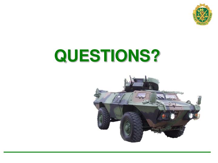 army drivers training course powerpoint